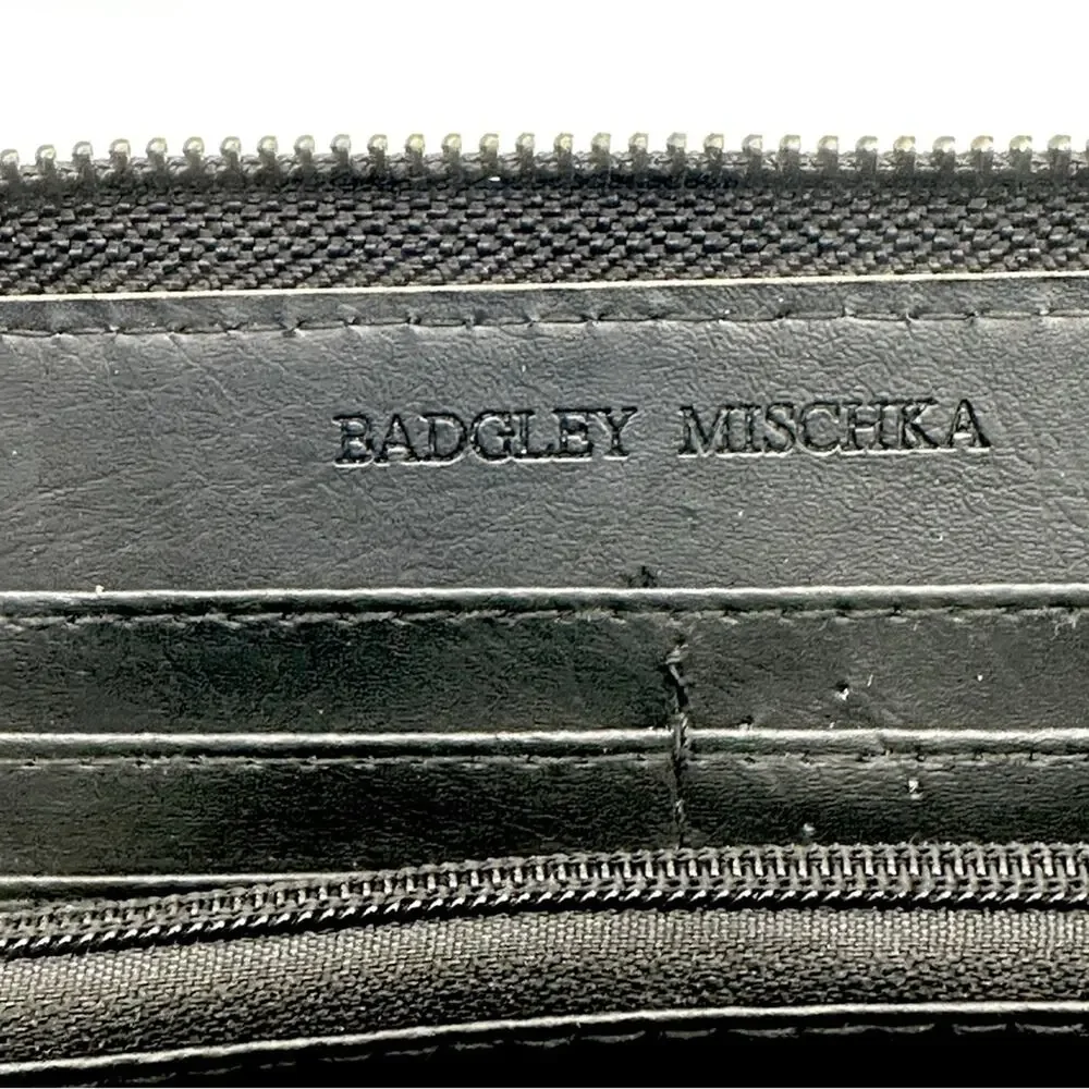 Badgley Mischka black wallet BMW-007 Ladies standard purse